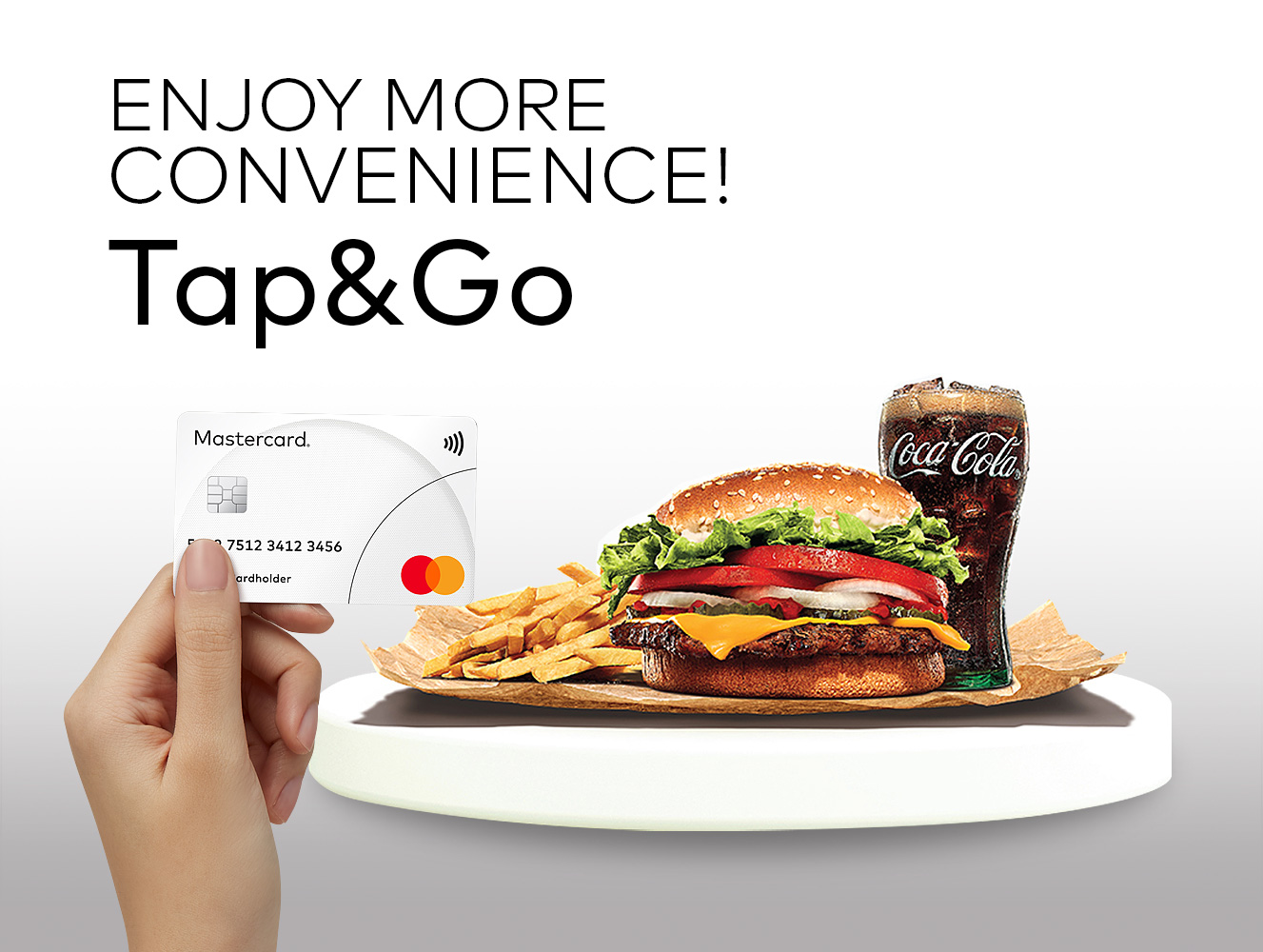 Mastercard Tap&Go creative design