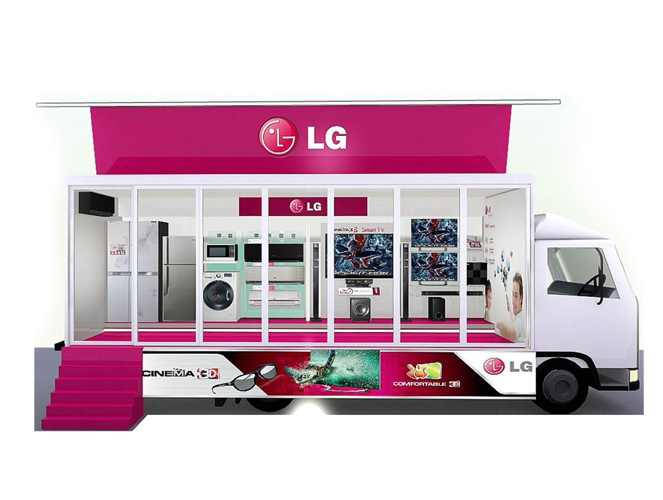 LG mobile product roadshow